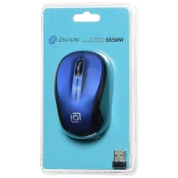 Мышь Oklick 665MW (черный/синий) фото 5